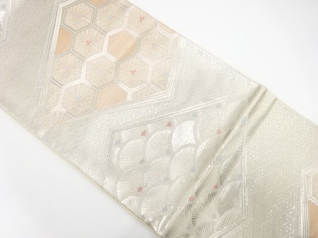 JAPANESE FUKURO OBI / WOVEN SEIGAIHA